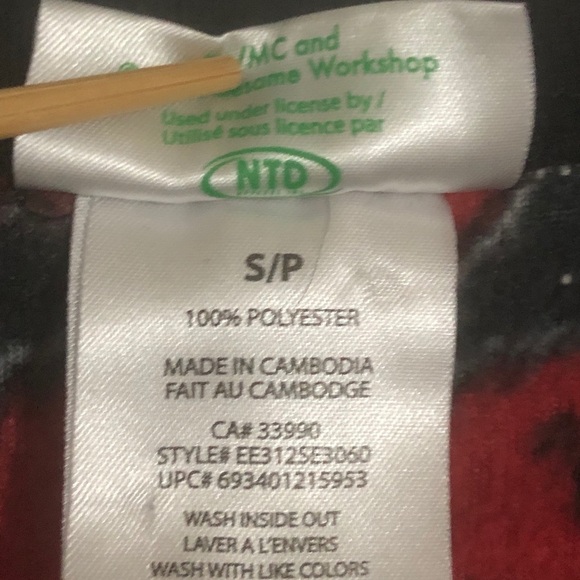 Womens Sesame Street Elmo Pyjamas. Size Small - Picture 7 of 7